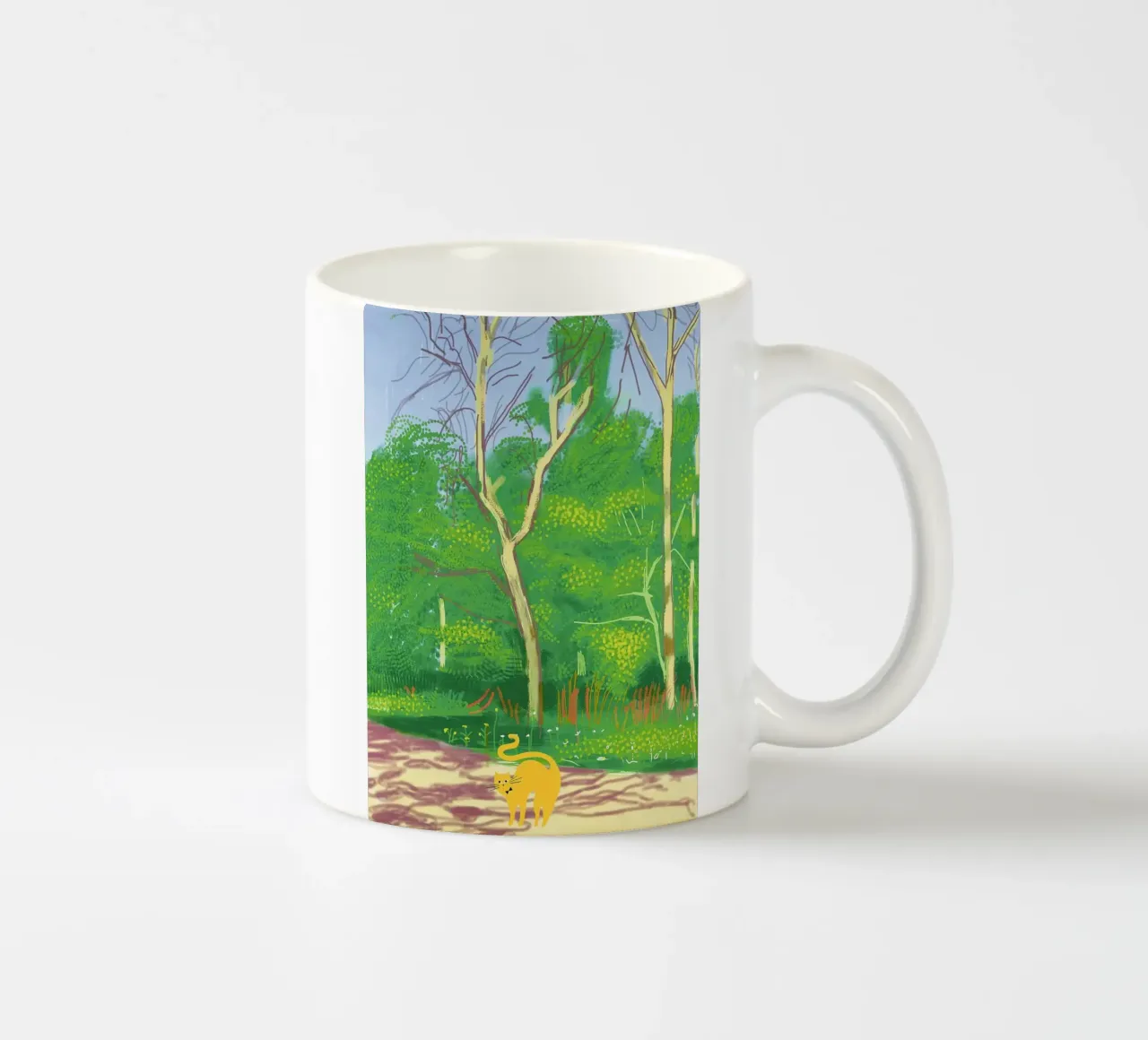 gatto yosemite tazza in ceramica da khanrosie