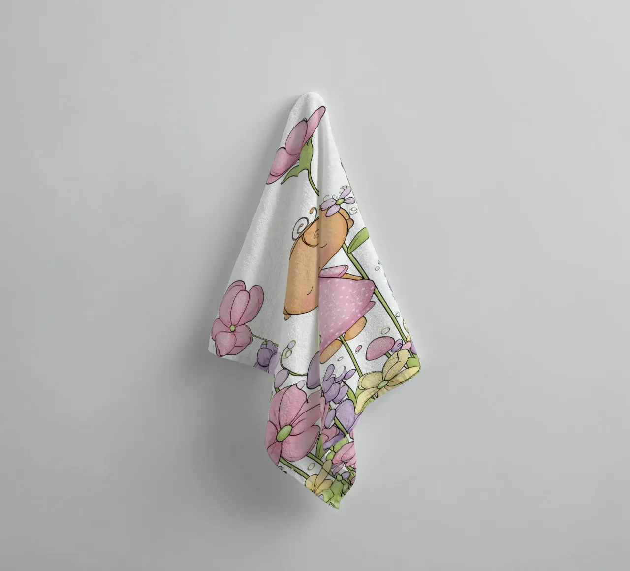 Vivaio di fiori asciugamano da bagno da Imagine