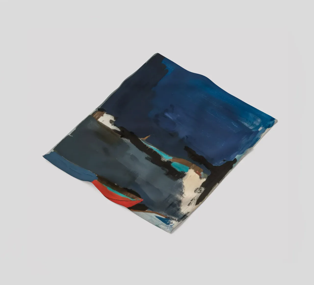 Orizzonte Azzurro Calma coperta in pile da Sublime Layers