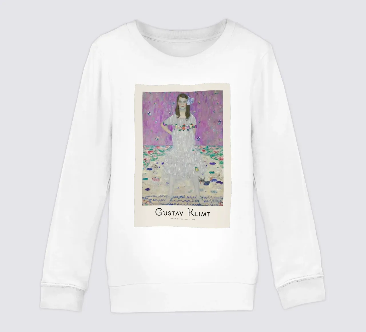 Gustav Klimt - Madam Primavesi - 1912 felpa bambino da Vintage by JUNIQE