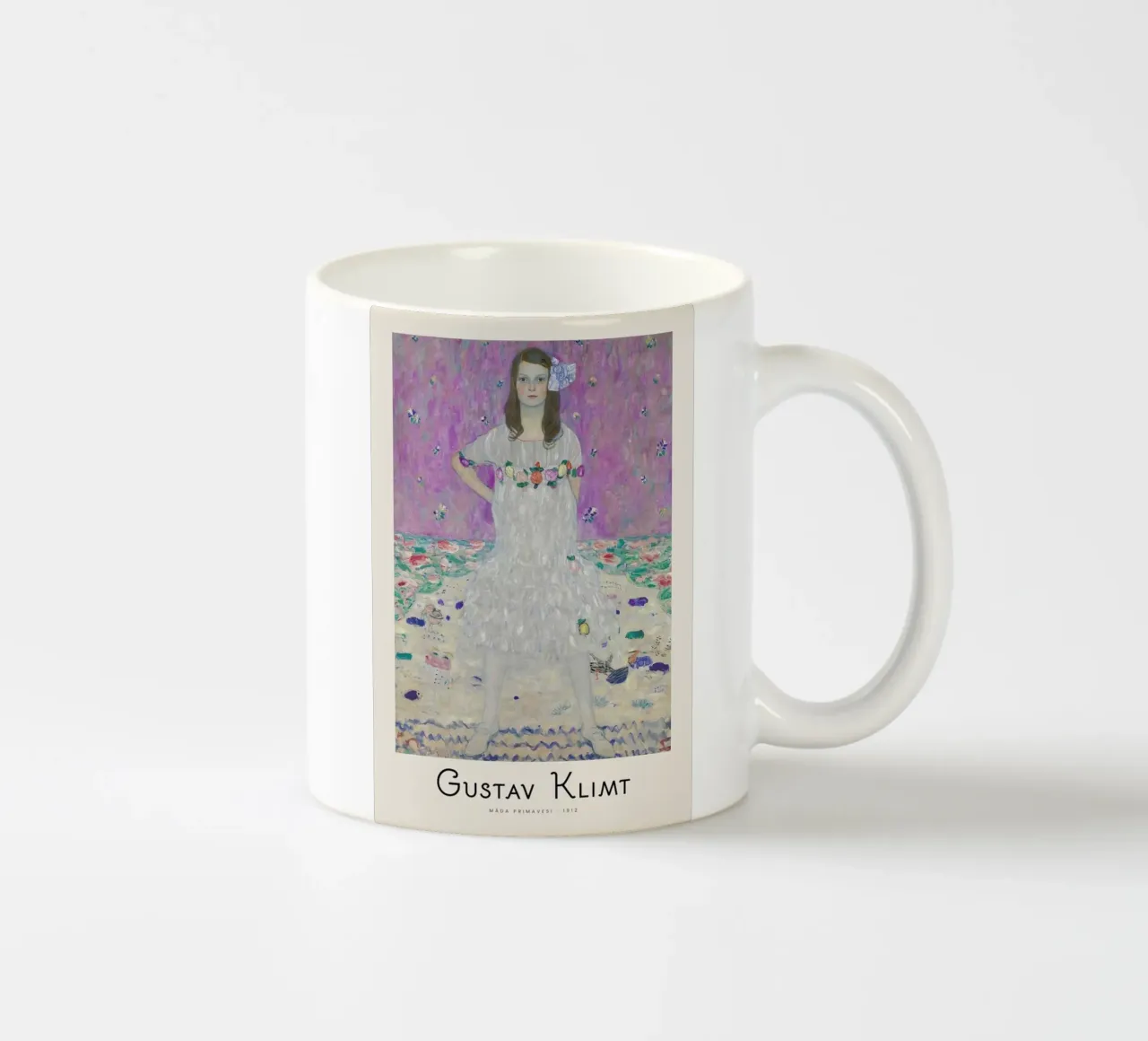 Gustav Klimt - Madam Primavesi - 1912 tazza in ceramica da Vintage by JUNIQE