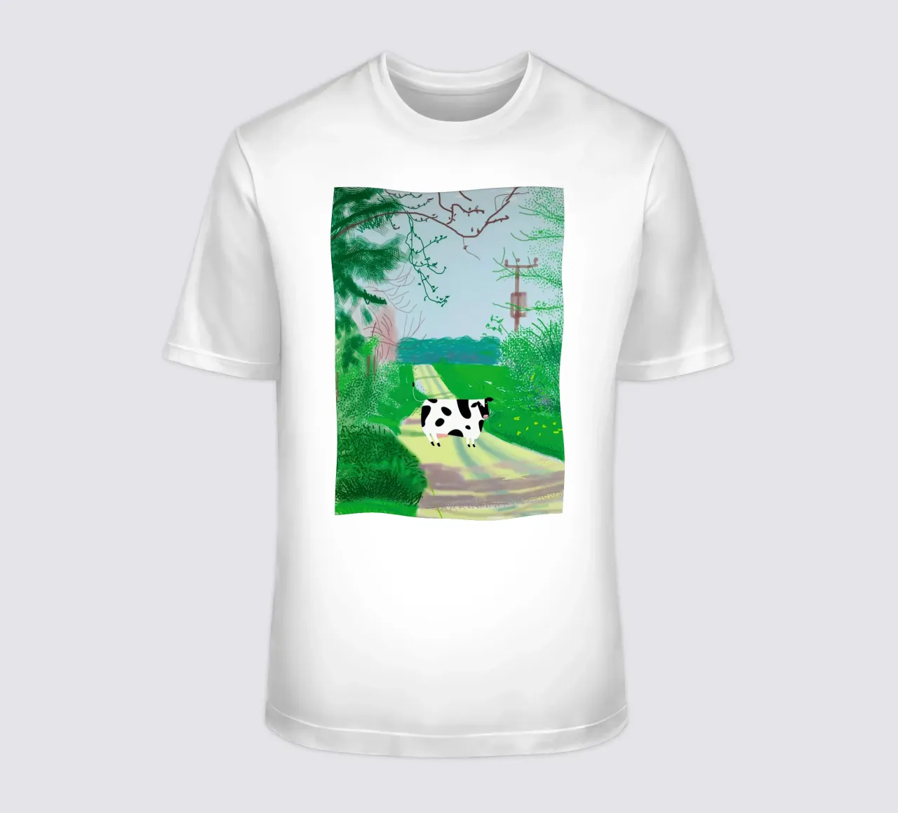 mucca yosemite t-shirt da khanrosie
