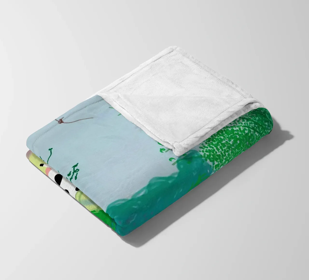 mucca yosemite coperta in pile da khanrosie
