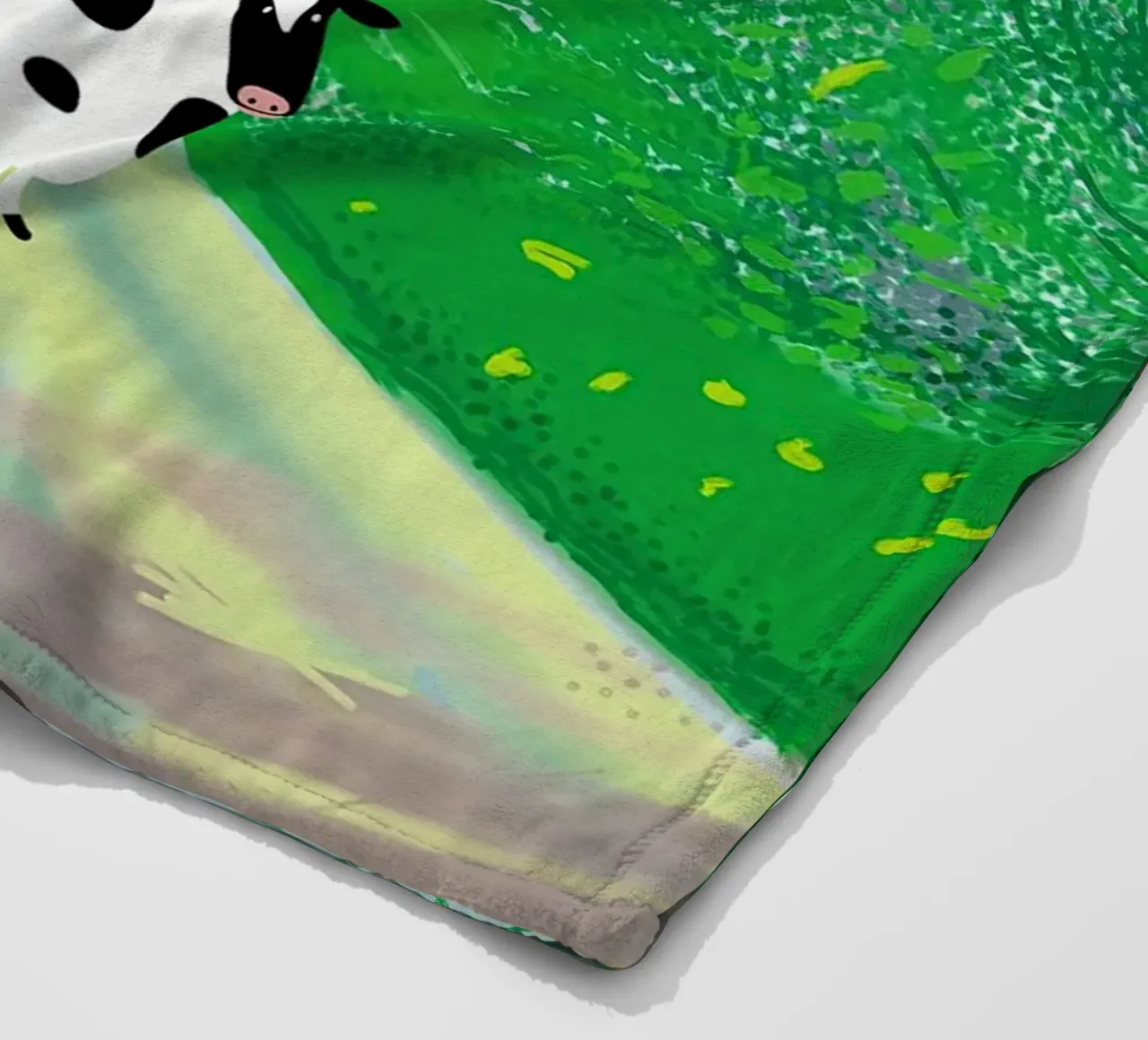 mucca yosemite coperta in pile da khanrosie