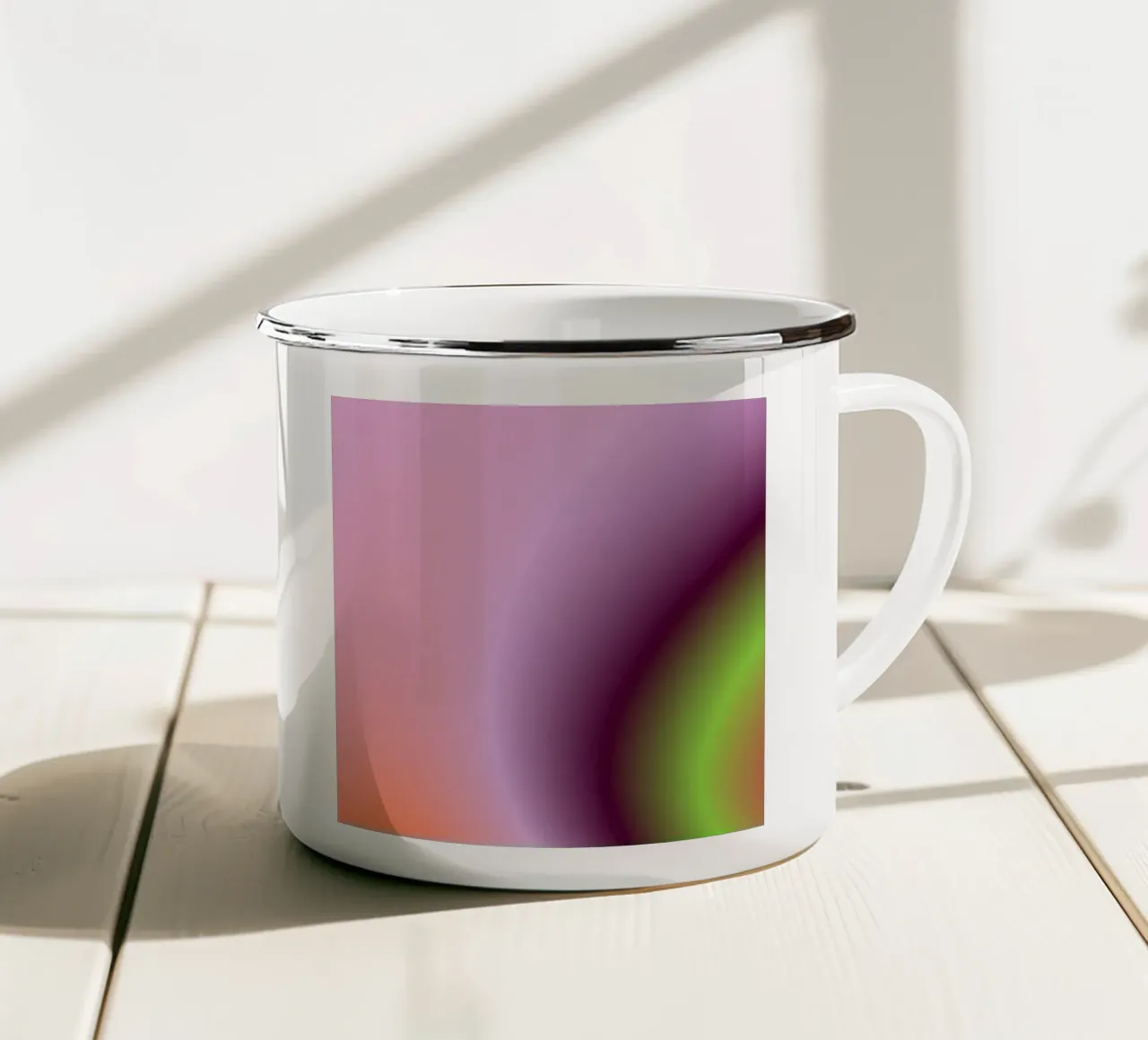THE BEGINNER'S MIND tazza in smalto da ÂME LIBRE STUDIO