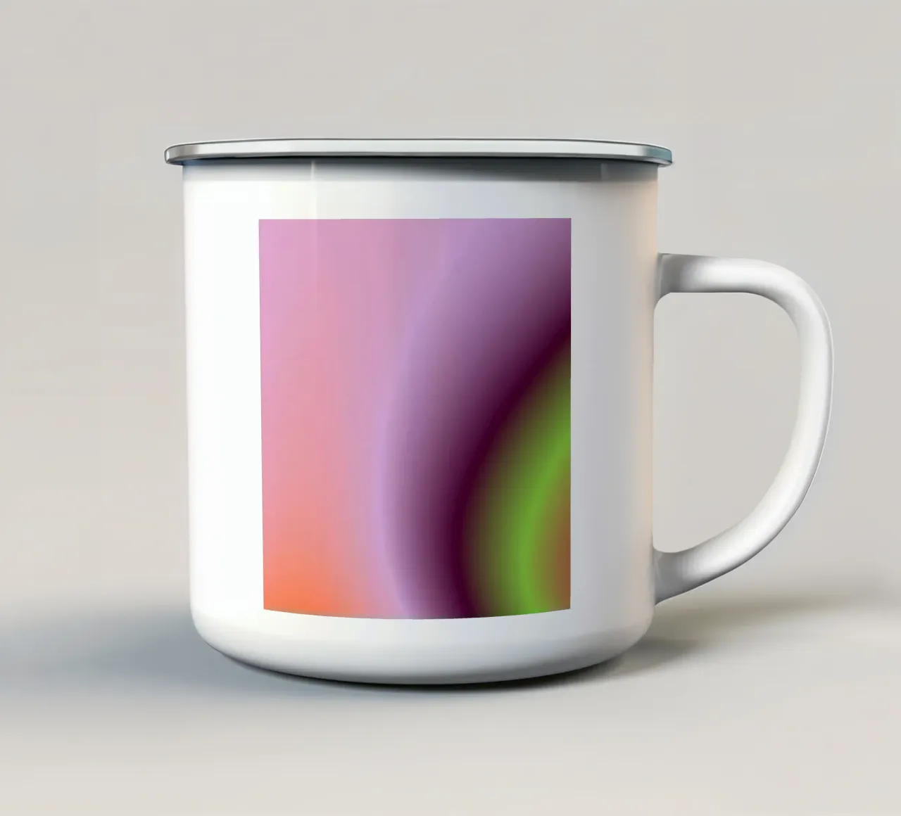 THE BEGINNER'S MIND tazza in smalto da ÂME LIBRE STUDIO