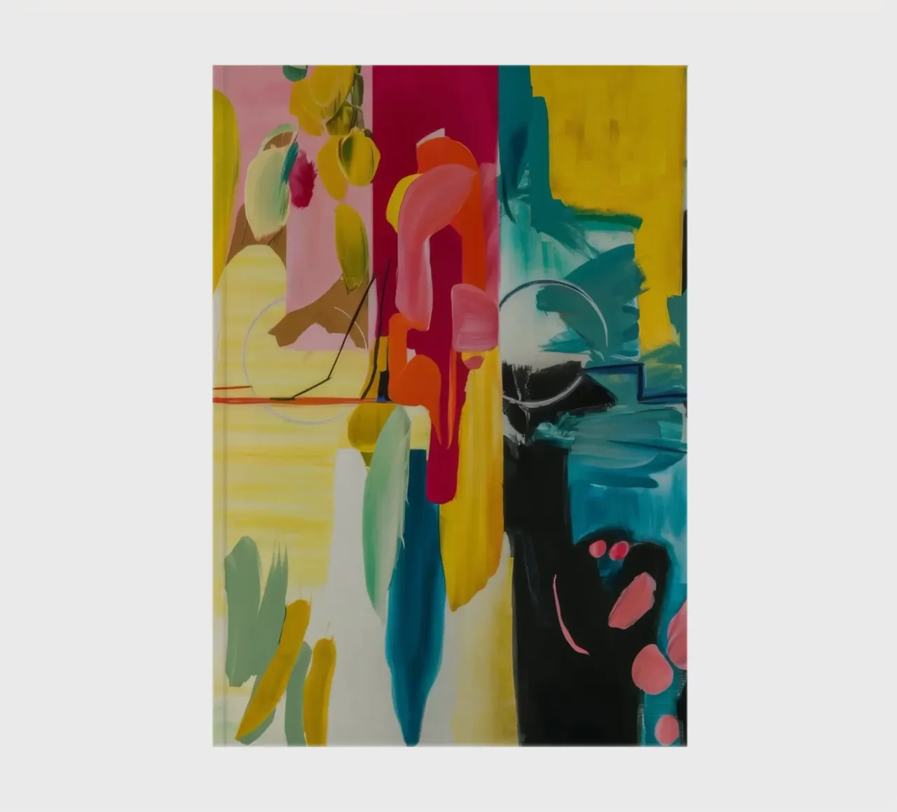 Chromatic Twin Burst notebook by Sublime Layers