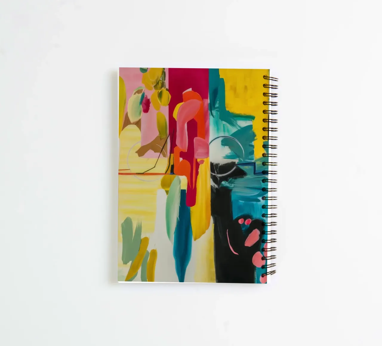 Chromatic Twin Burst spiral notebook by Sublime Layers