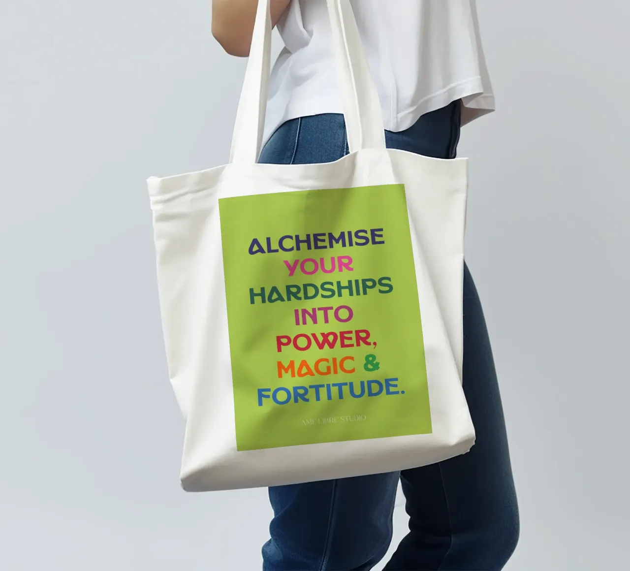 💚💚💚 tote bag by MENTHE SAUVAGE