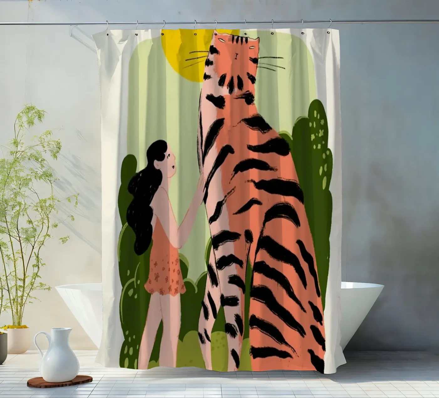 Kitty Duschvorhang von Studio One