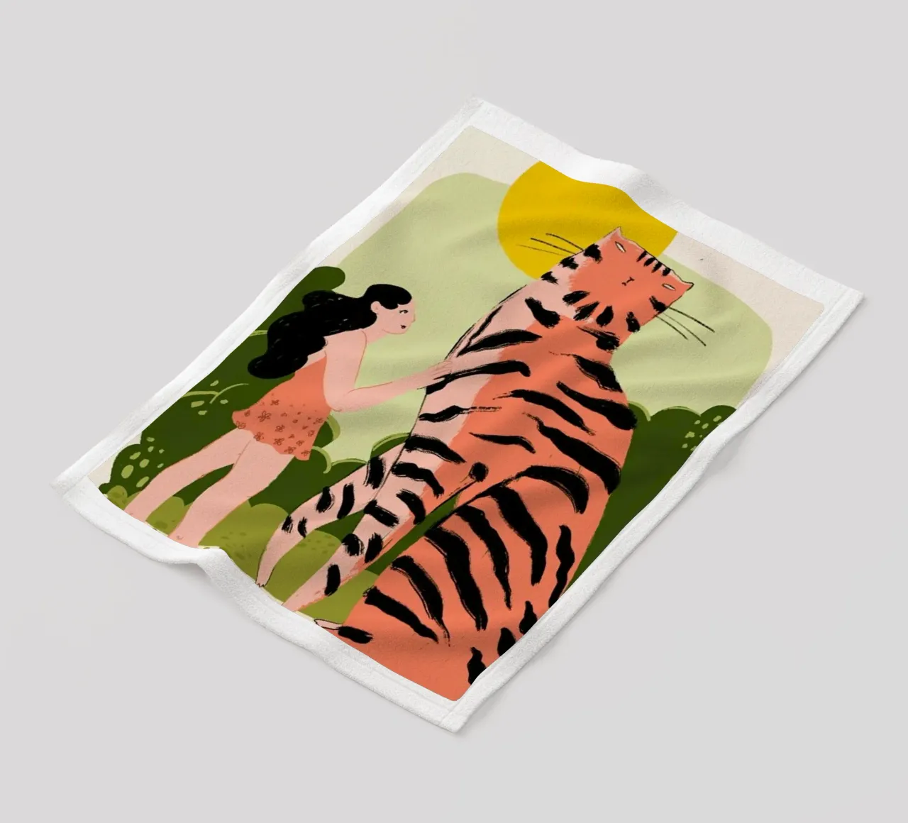 Kitty coperta in pile da Studio One