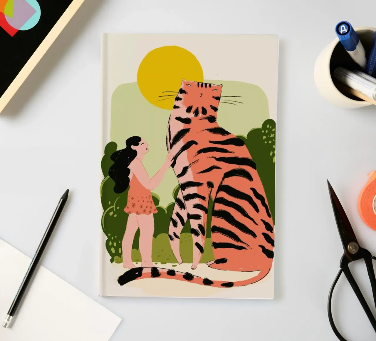Kitty notebook by Studio One