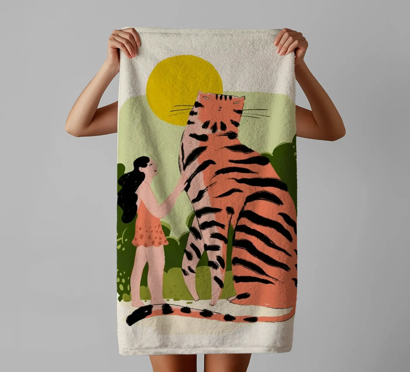 Kitty towel by Studio One