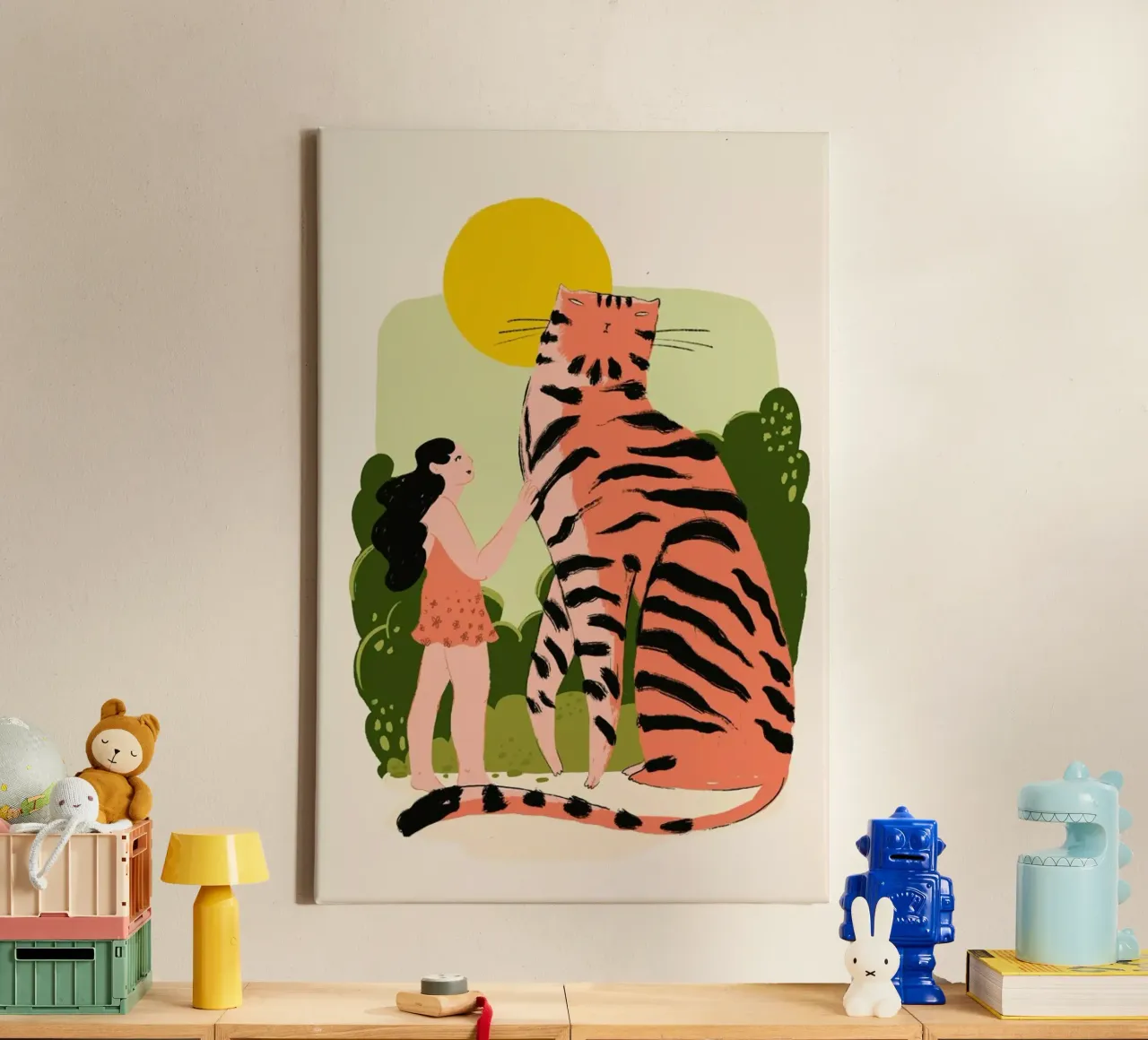 Kitty canvas by Studio One