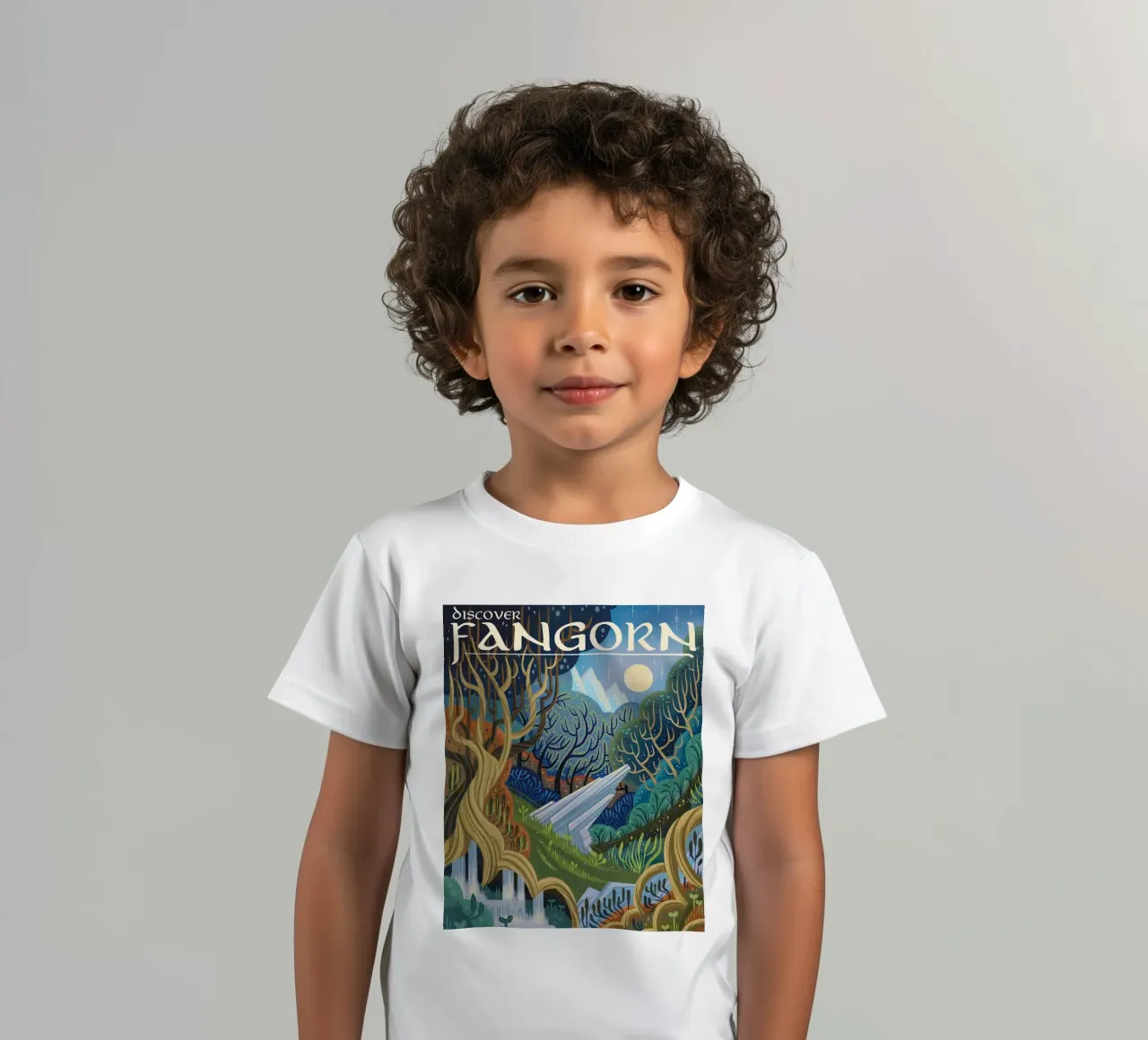 Scoprire Fangorn t-shirt bambini da Junkie Movie