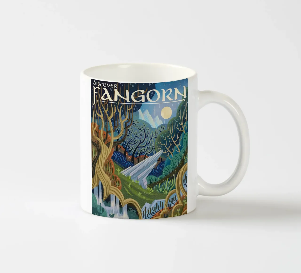 Scoprire Fangorn tazza in ceramica da Junkie Movie