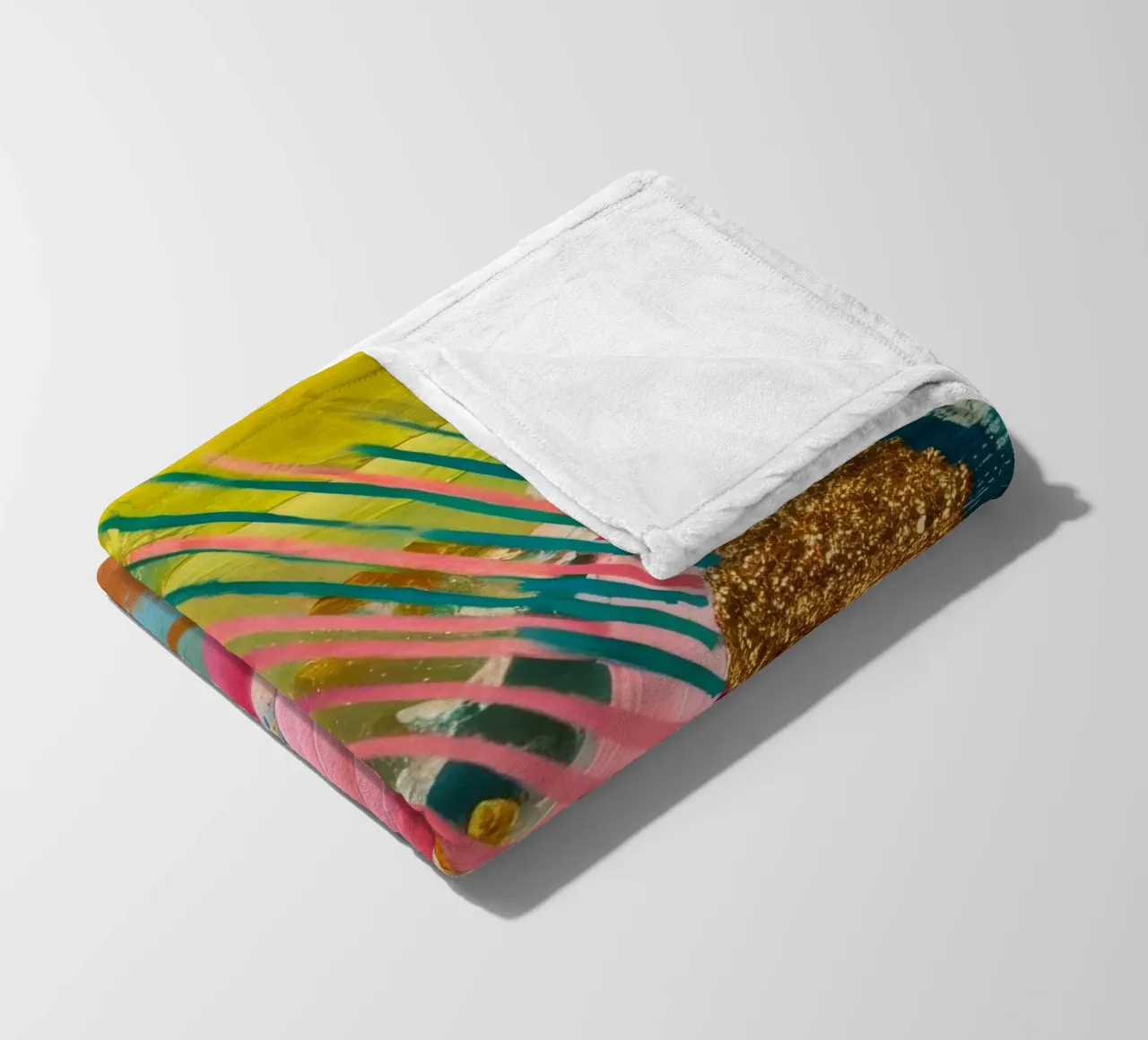 Esplosione di raggi dorati coperta in pile da Sublime Layers