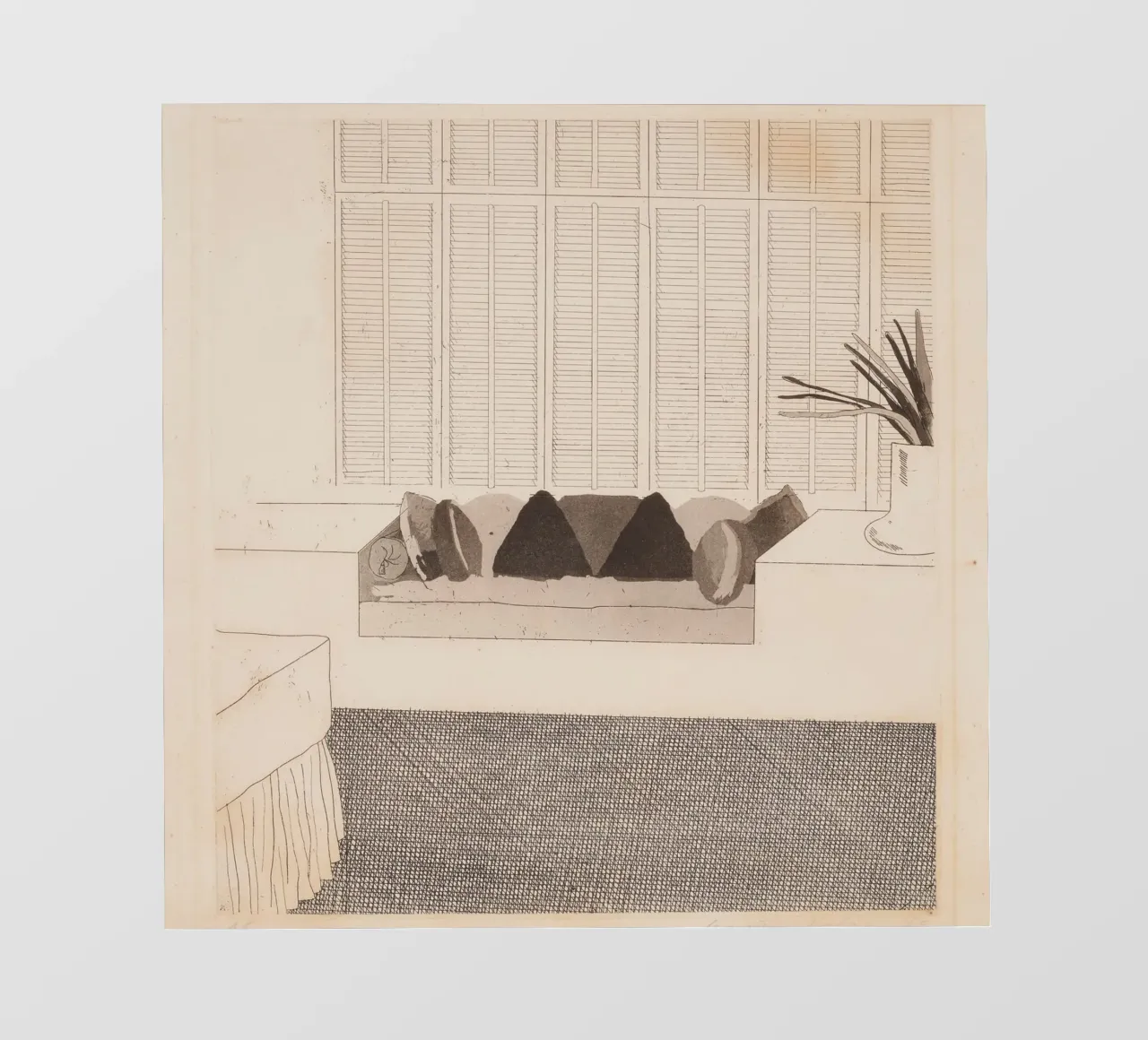 cuscini di david hockney 1968 telo in pvc da khanrosie