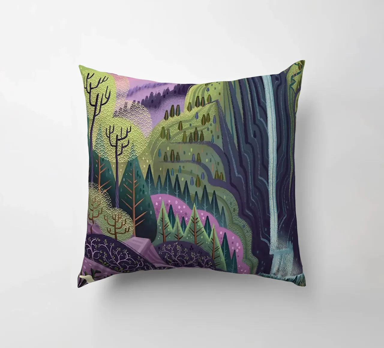 Ithilien Henneth Annun The Window on the West decorative cushion by Junkie Movie