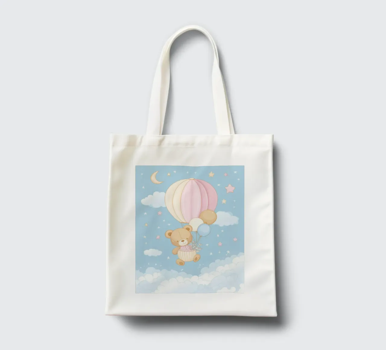 Vivaio di mongolfiere borsa in juta da Imagine
