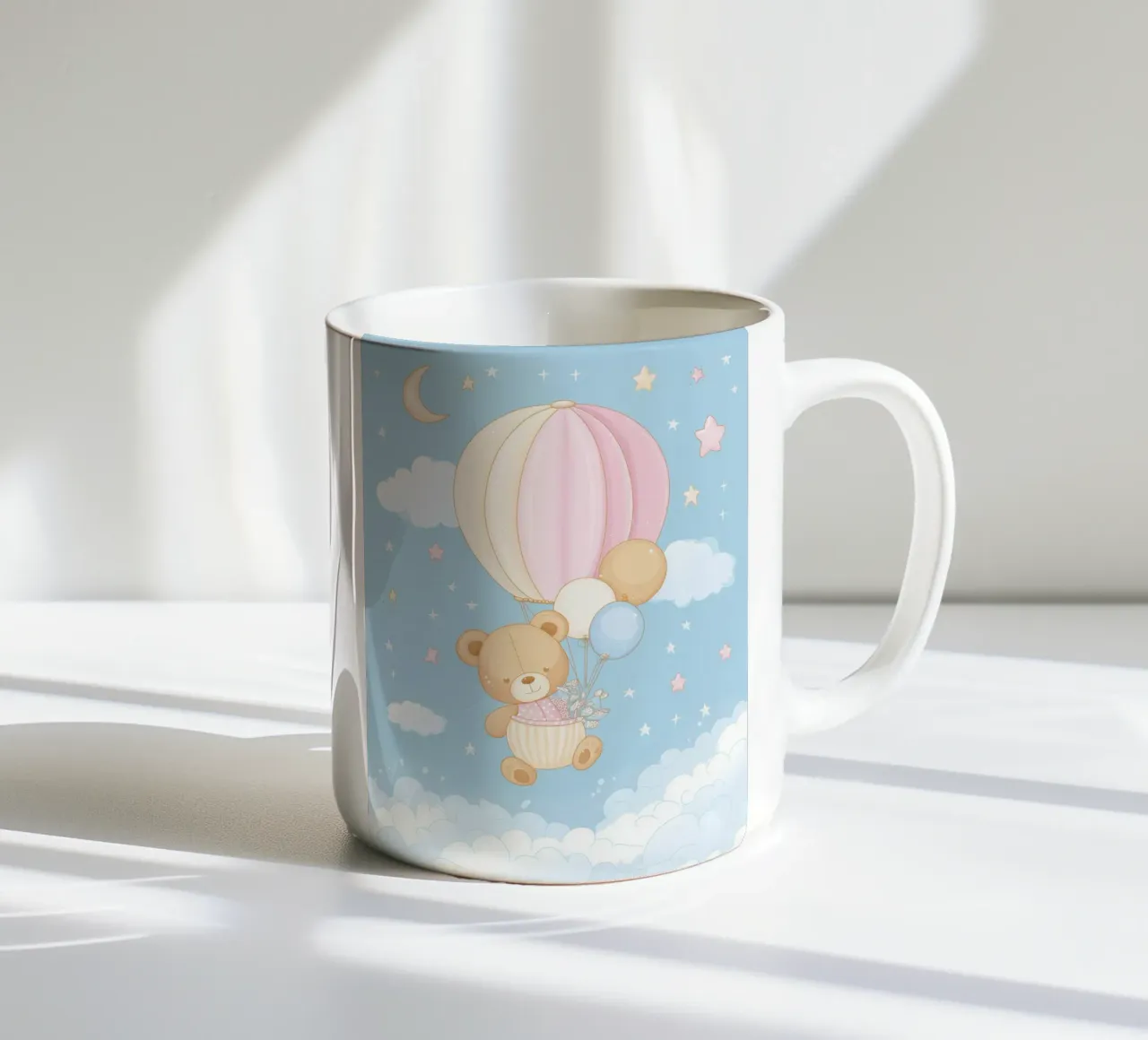 Vivaio di mongolfiere tazza in ceramica da Imagine