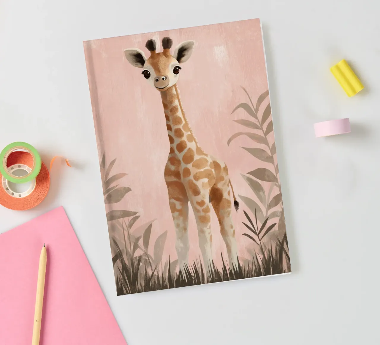 Giraffe nursery notebook by Imagine