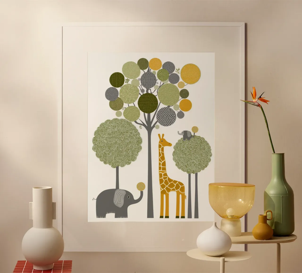 Animals nursery poster by Imagine