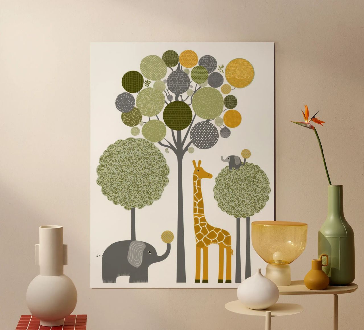 Animals nursery poster by Imagine