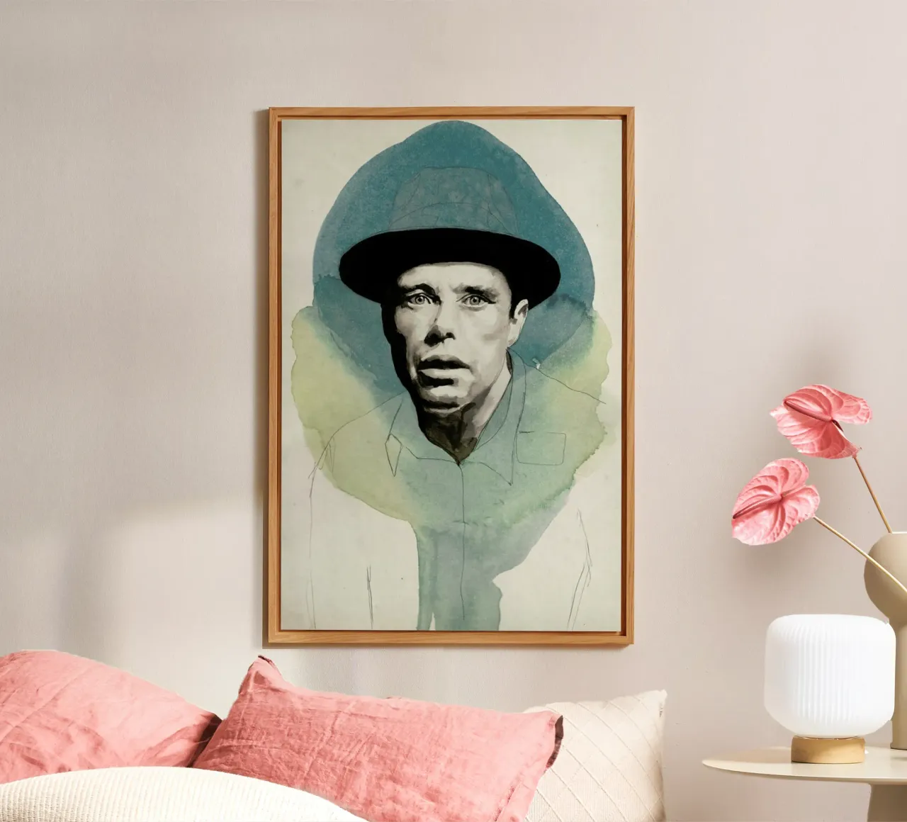 Joseph Beuys alluminio dibond da David Diehl