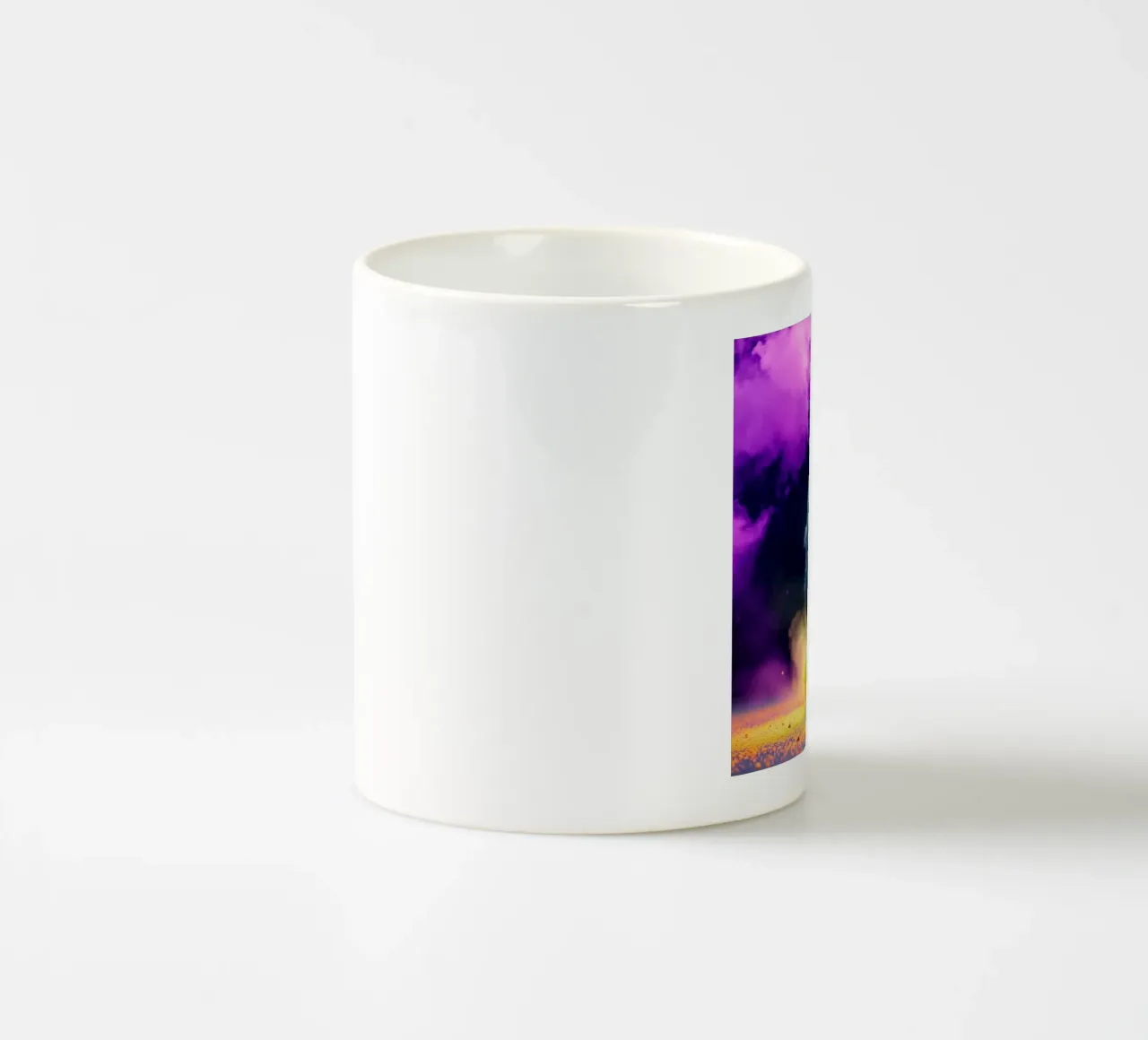 The colorful Bernese Mountain Dog #83 ceramic mug by Yumis.Beargang.and.Me