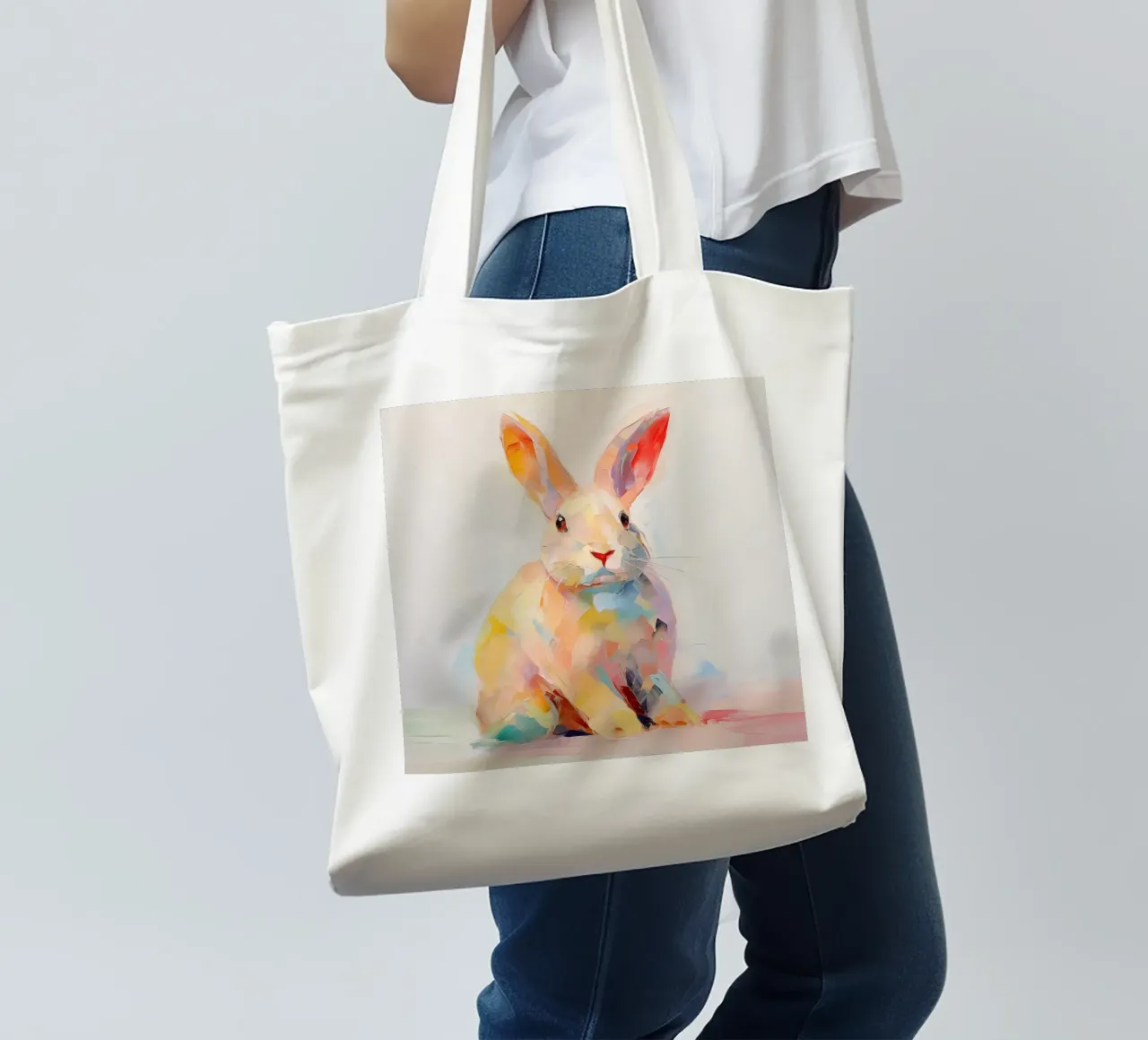 Vivaio di conigli borsa in juta da Imagine