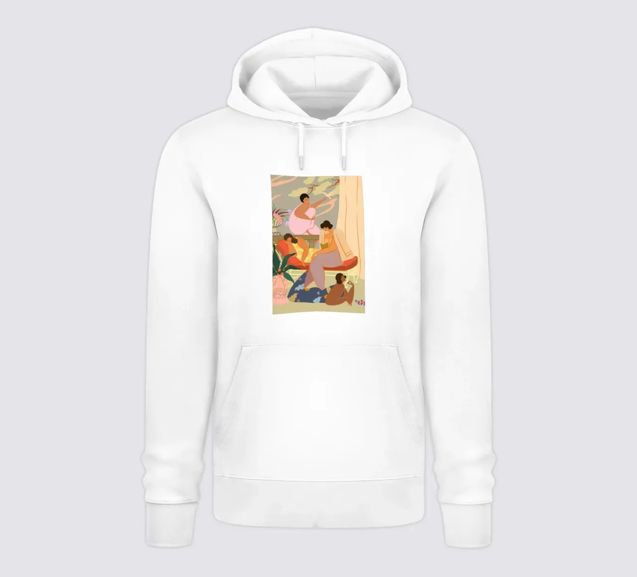 Ladies of Leisure felpa con cappuccio da Arty Guava