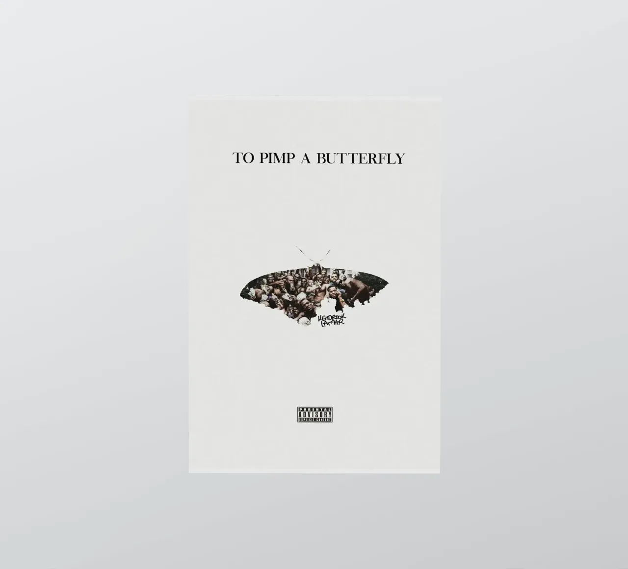 To Pimp a Butterfly adesivo da Attaboy Dsgn