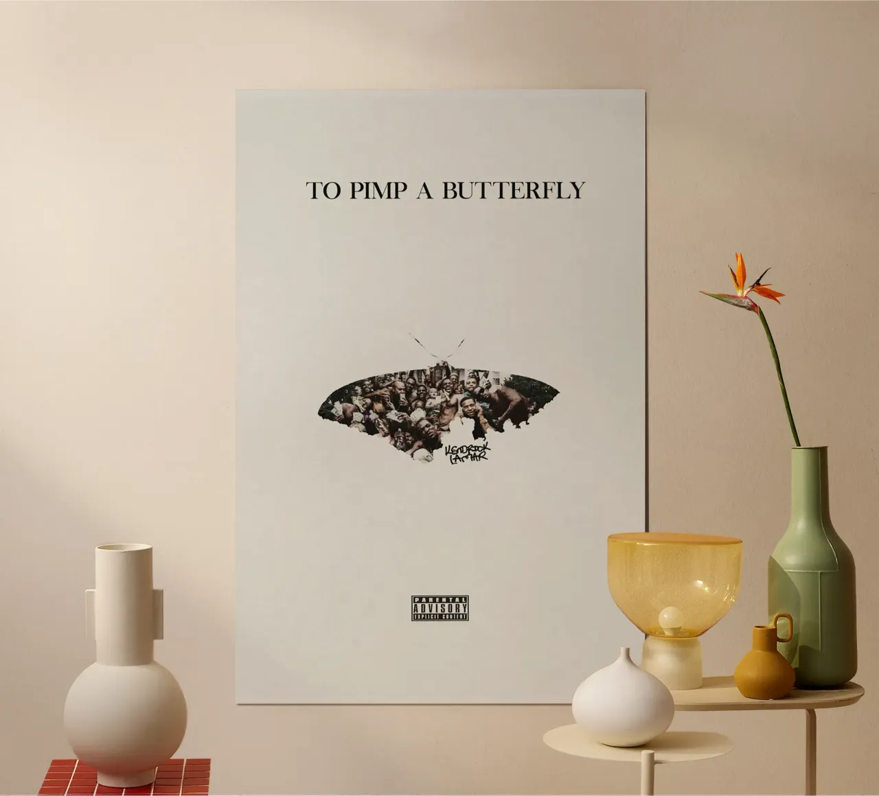 To Pimp a Butterfly poster da Attaboy Dsgn