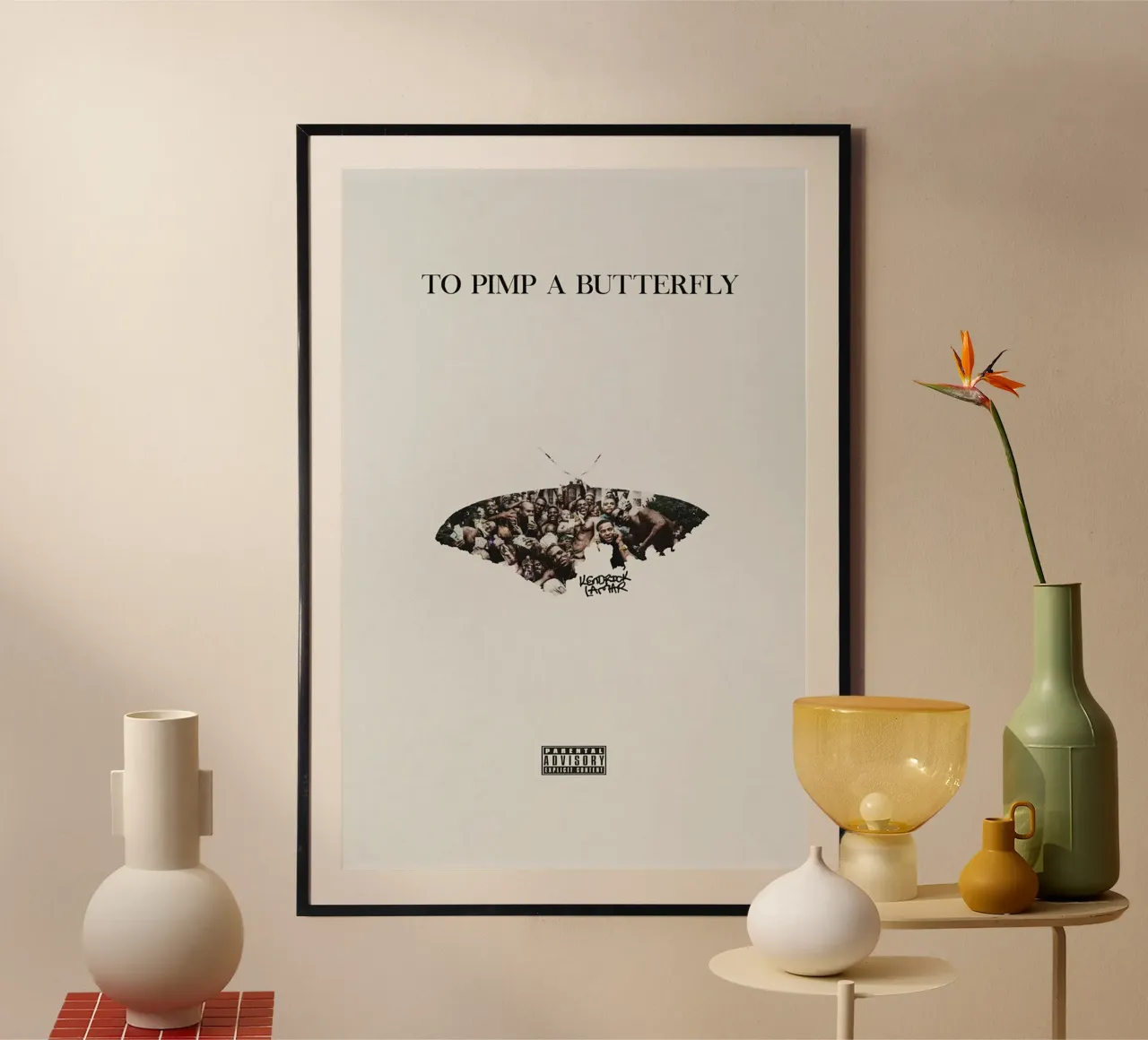To Pimp a Butterfly poster da Attaboy Dsgn