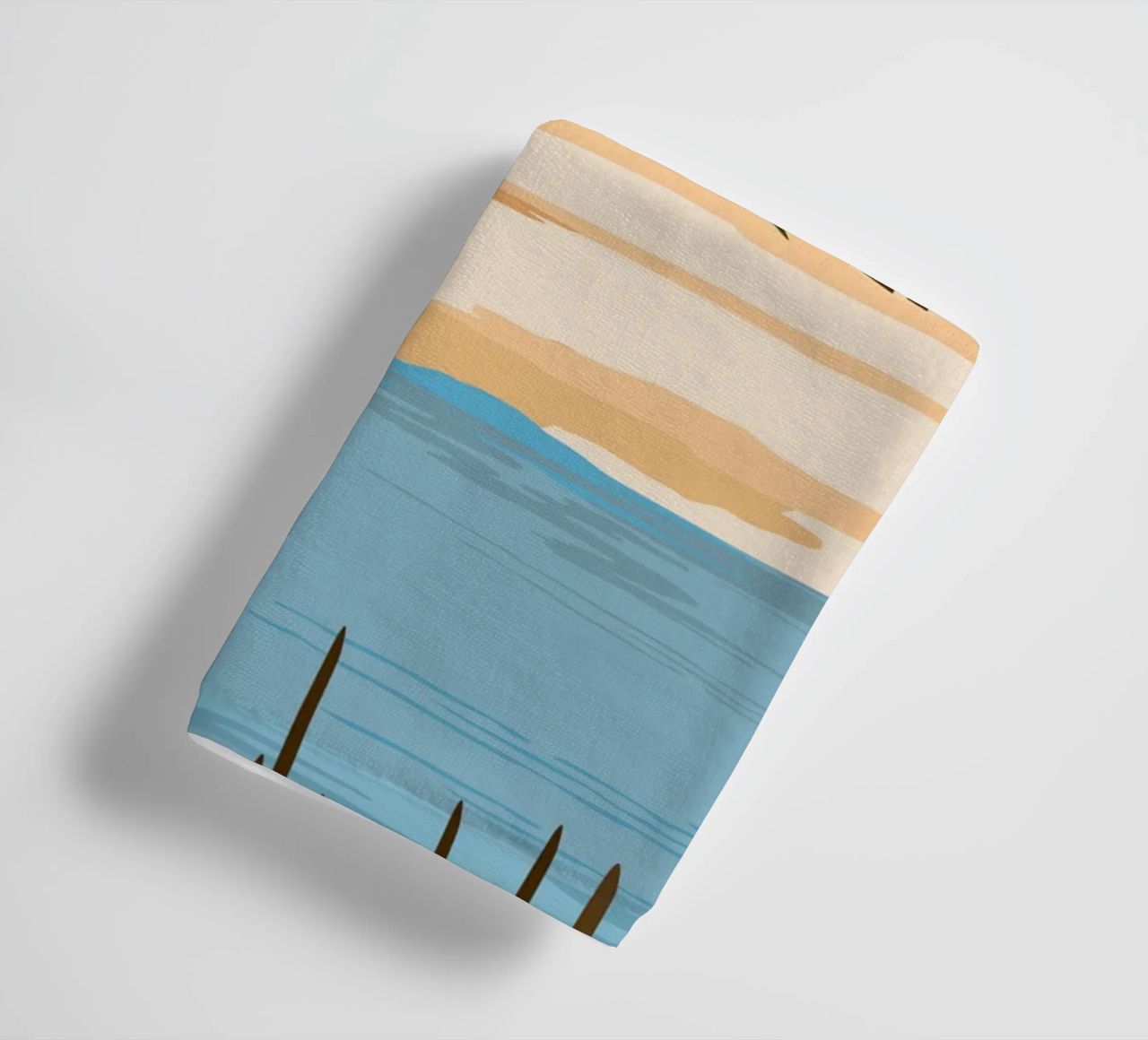 Cap Ferret Vintage Poster | French Coastal Art serviette de bain de Une Affaire de Filles