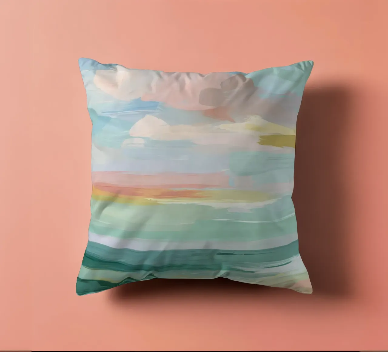 Abstract strand decorative cushion by Imagine