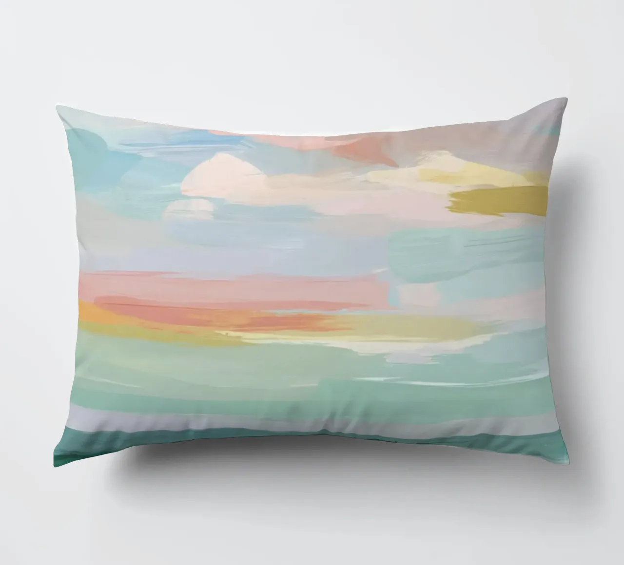 Abstract strand decorative cushion by Imagine