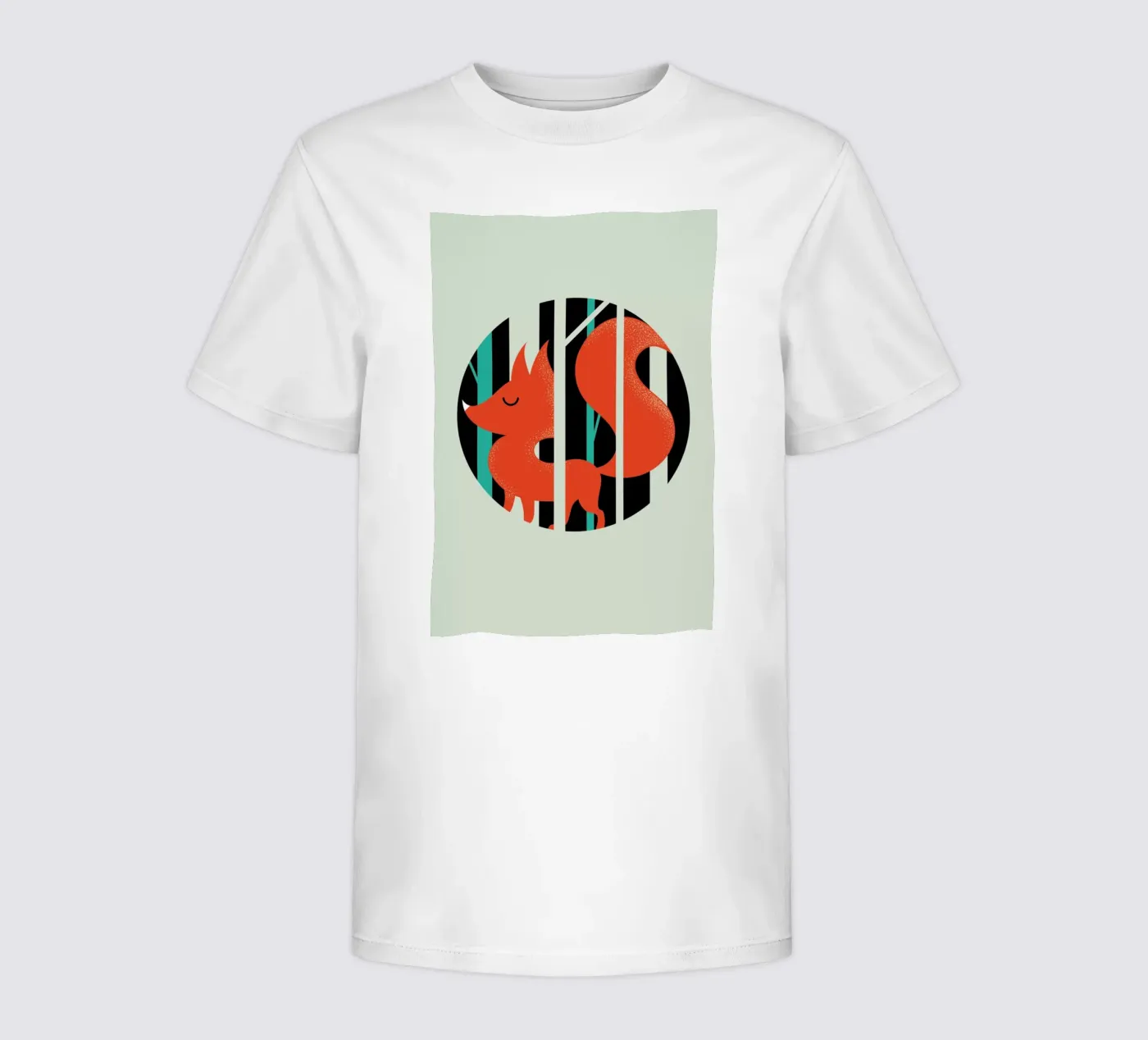 Fox t-shirt bambini da Doozal
