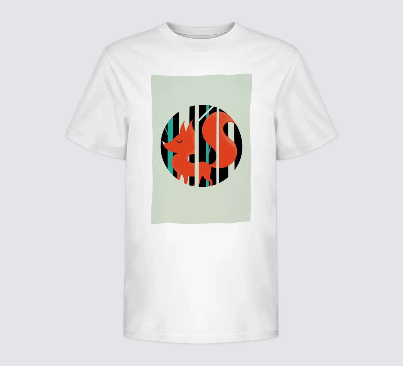 Fox t-shirt bambini da Doozal