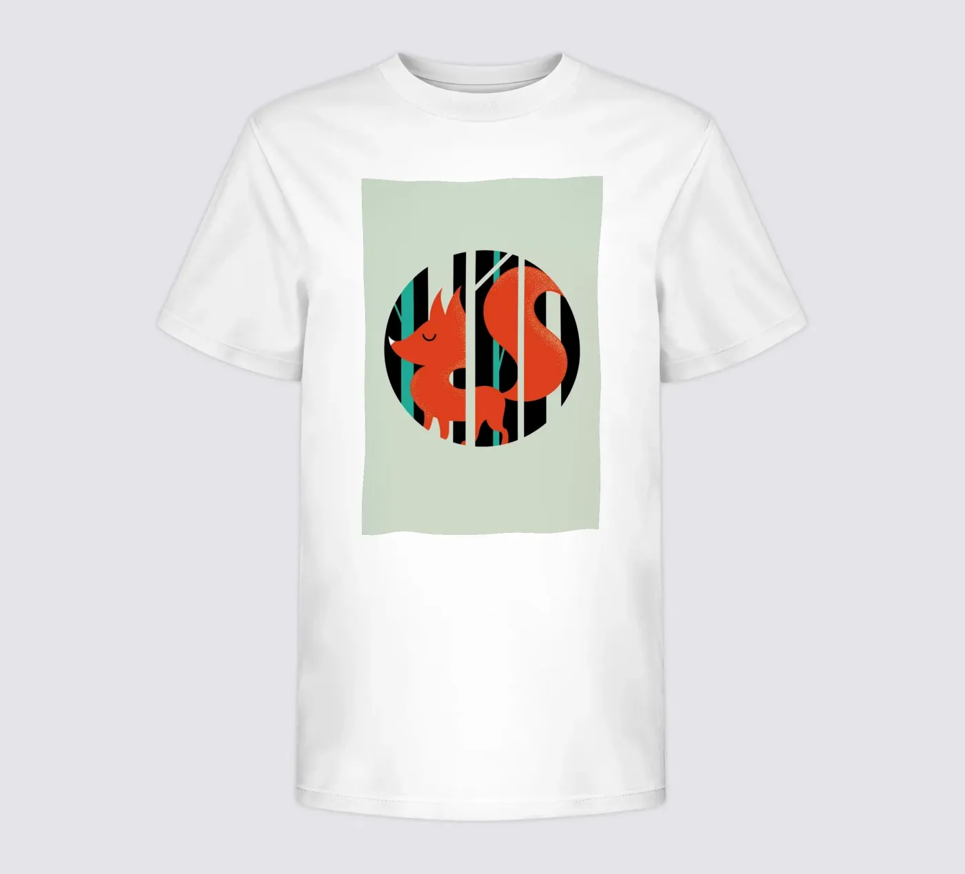 Fox t-shirt bambini da Doozal