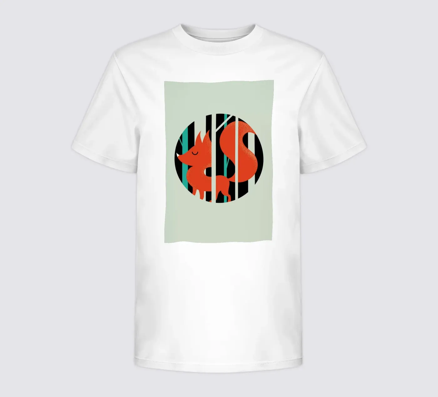 Fox t-shirt bambini da Doozal