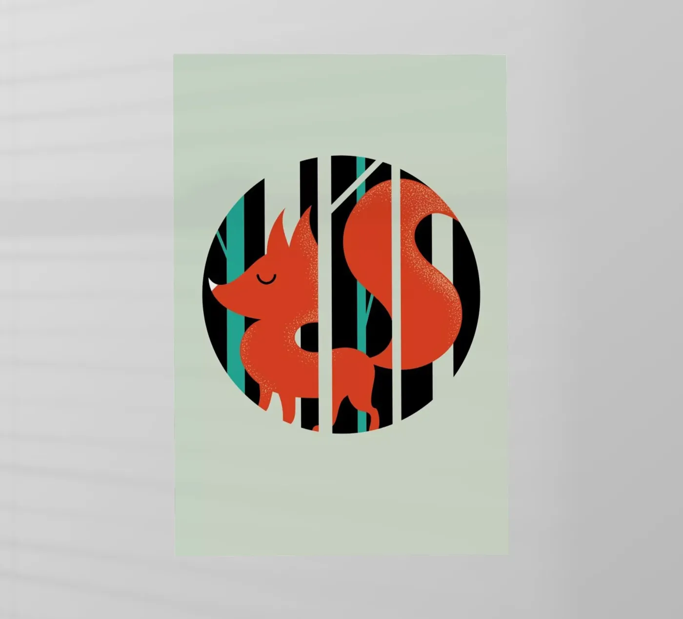 Fox pellicola backlit da Doozal