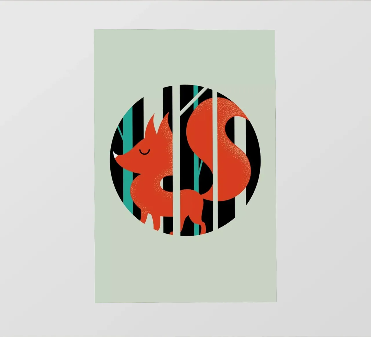 Fox pellicola backlit da Doozal