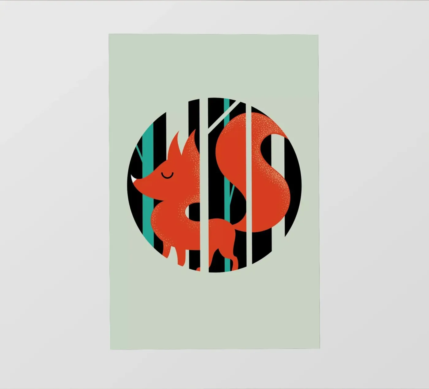 Fox pellicola backlit da Doozal