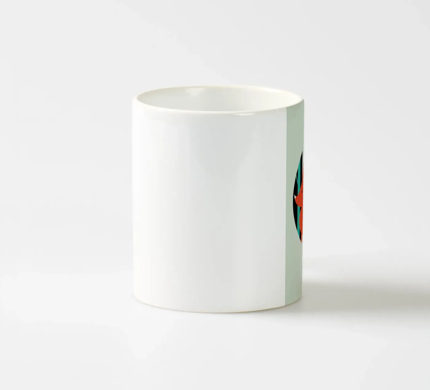 Fox tazza in ceramica da Doozal