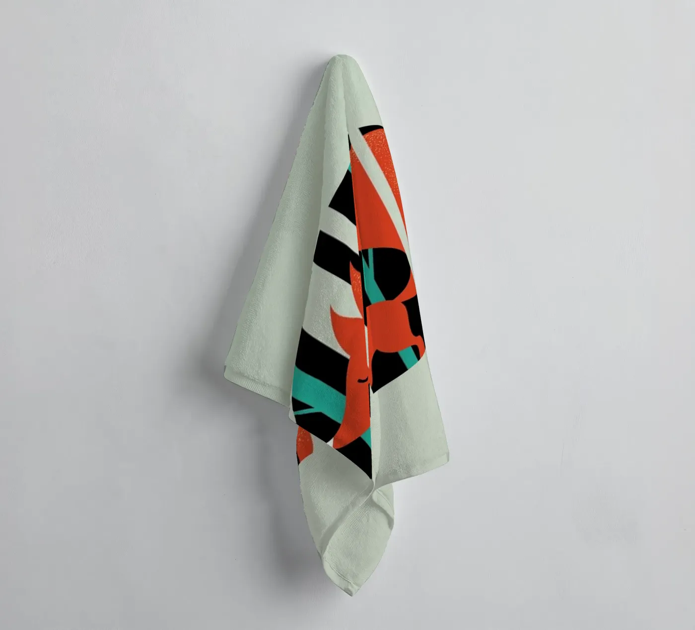 Fox badhanddoek van Doozal