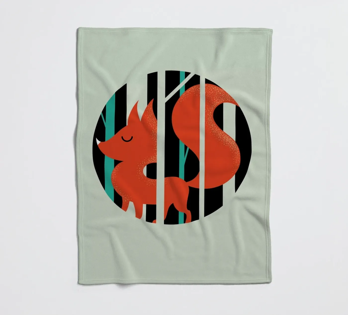 Fox Fleecedecke von Doozal