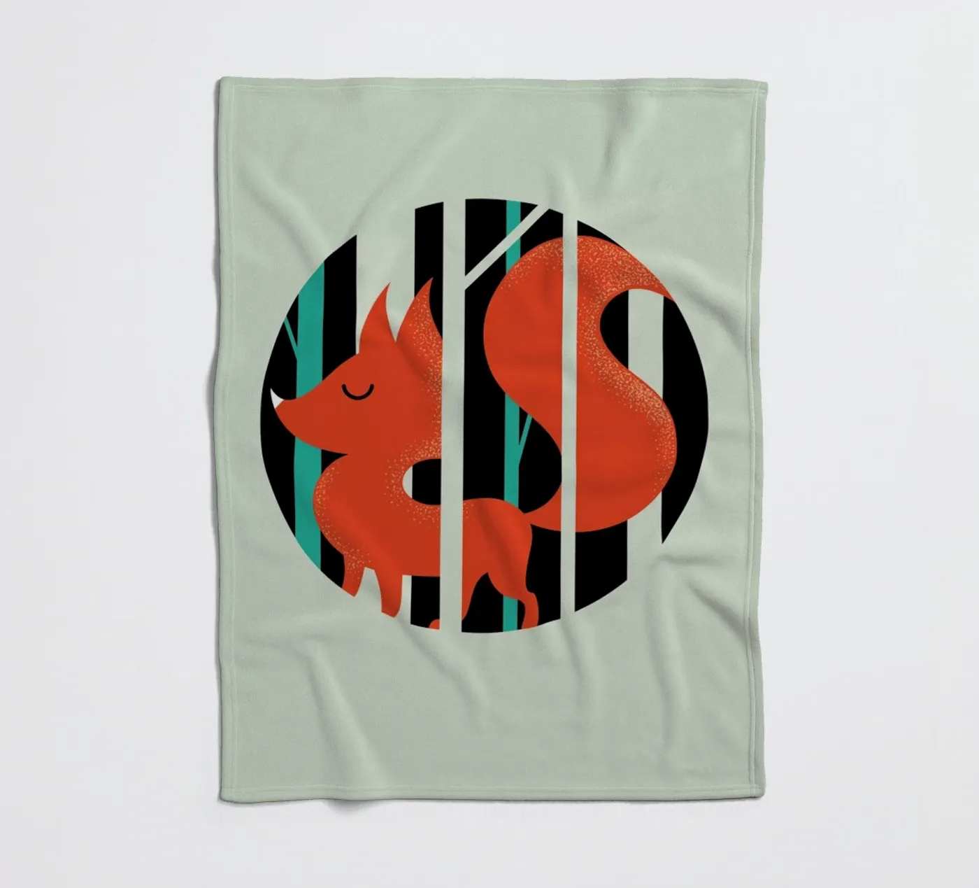 Fox fleecedeken van Doozal