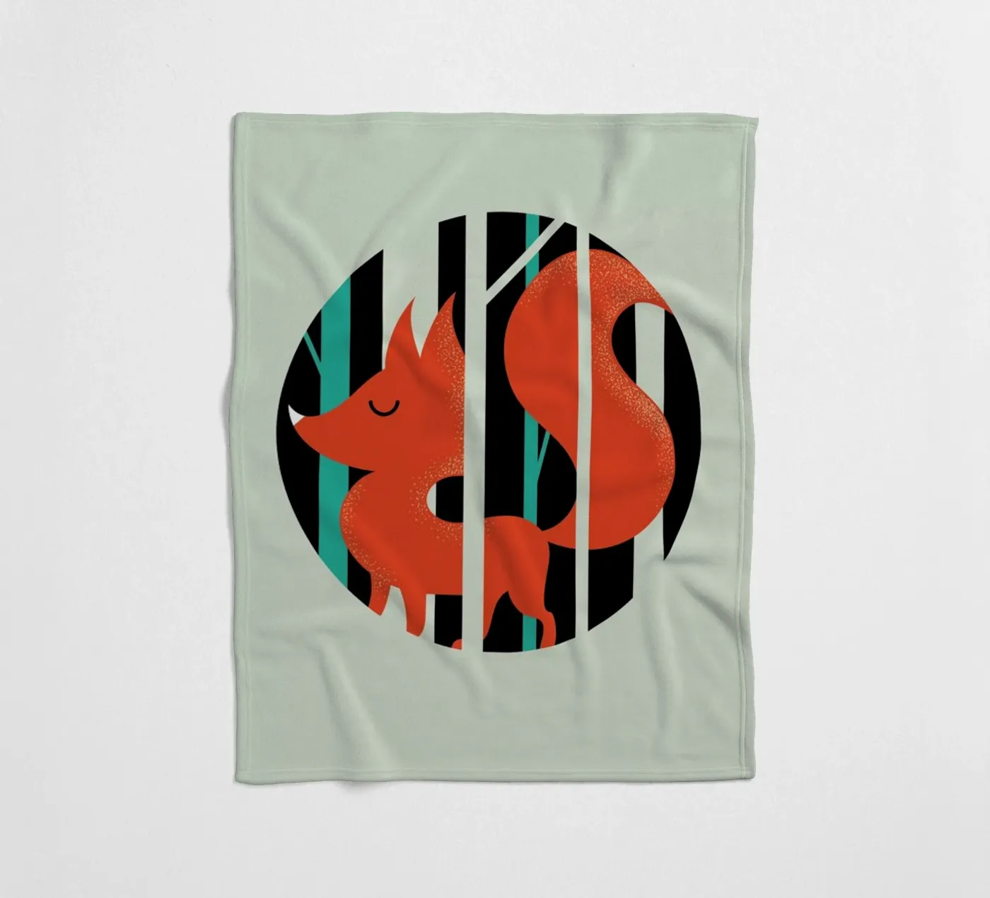 Fox fleecedeken van Doozal